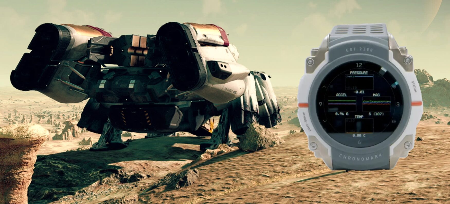 Bethseda’s new Starfield video game smartwatch gets an IRL counterpart