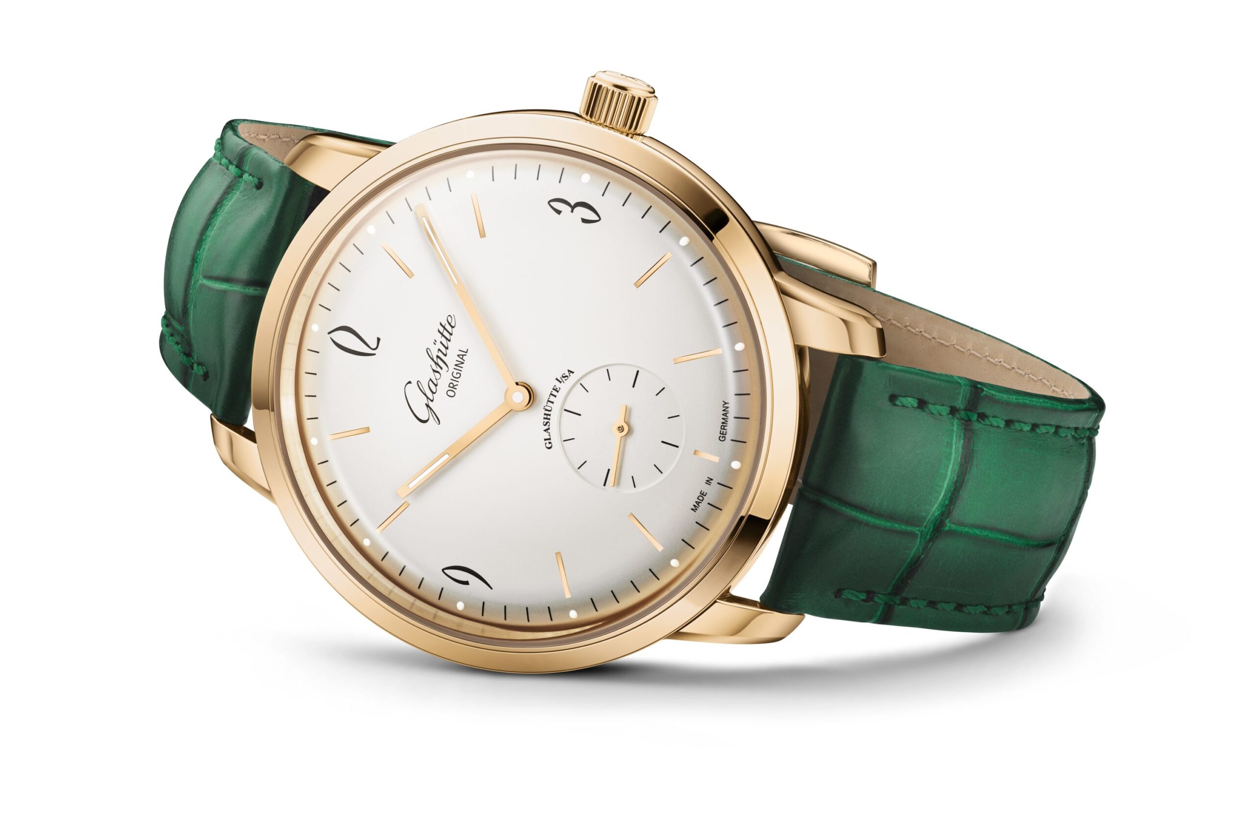 Glashütte Original Brings Back the Sixties in Gorgeous Gold Edition with Small Seconds Subdial