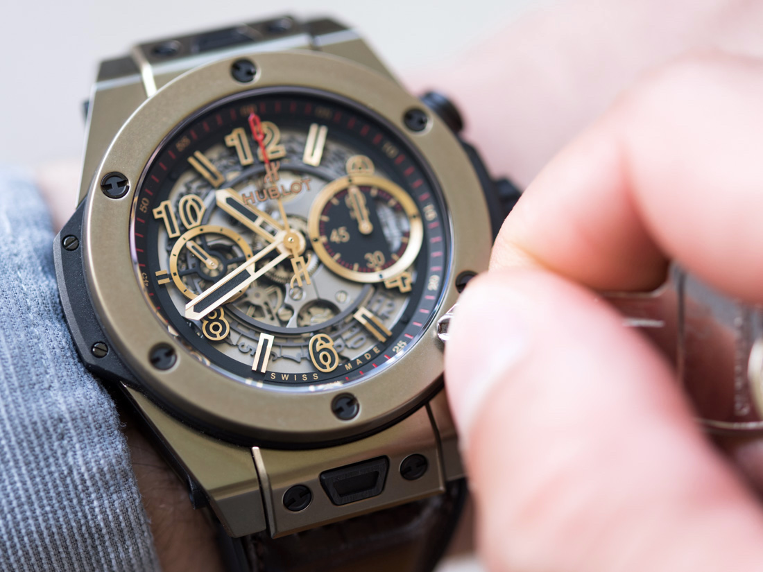 Hublot – Big Bang Unico Full Magic Gold