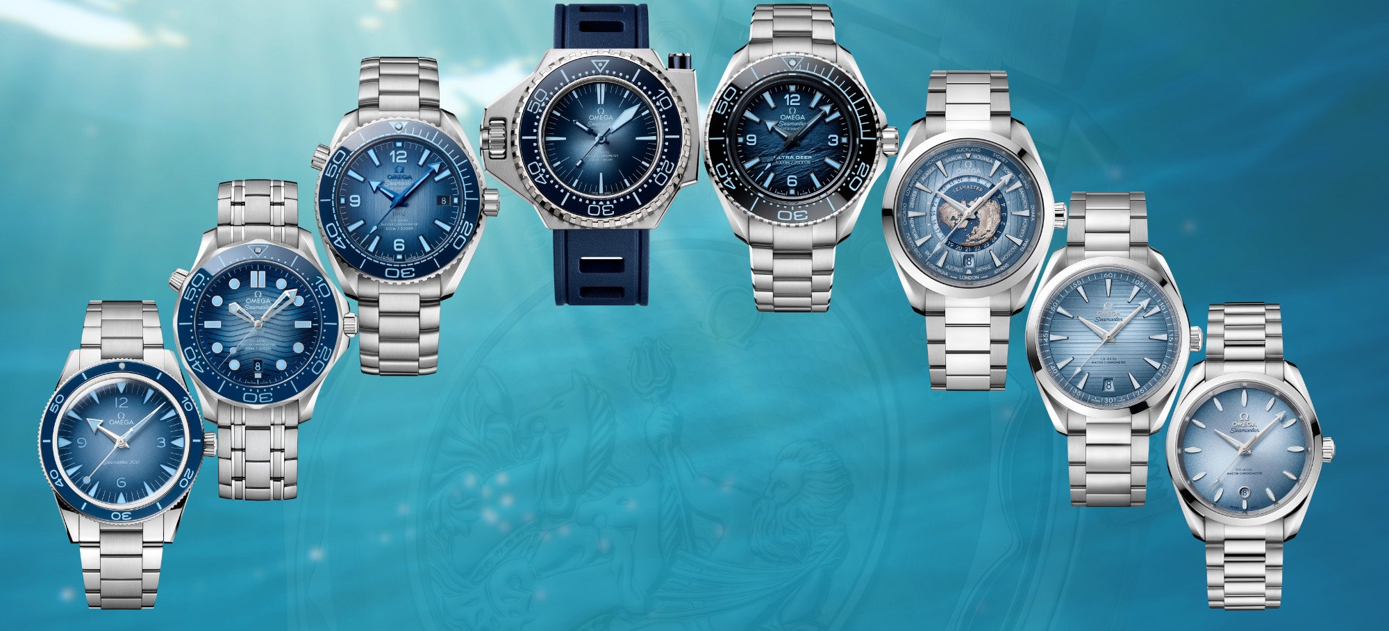 Omega – Seamaster Summer Blue collection