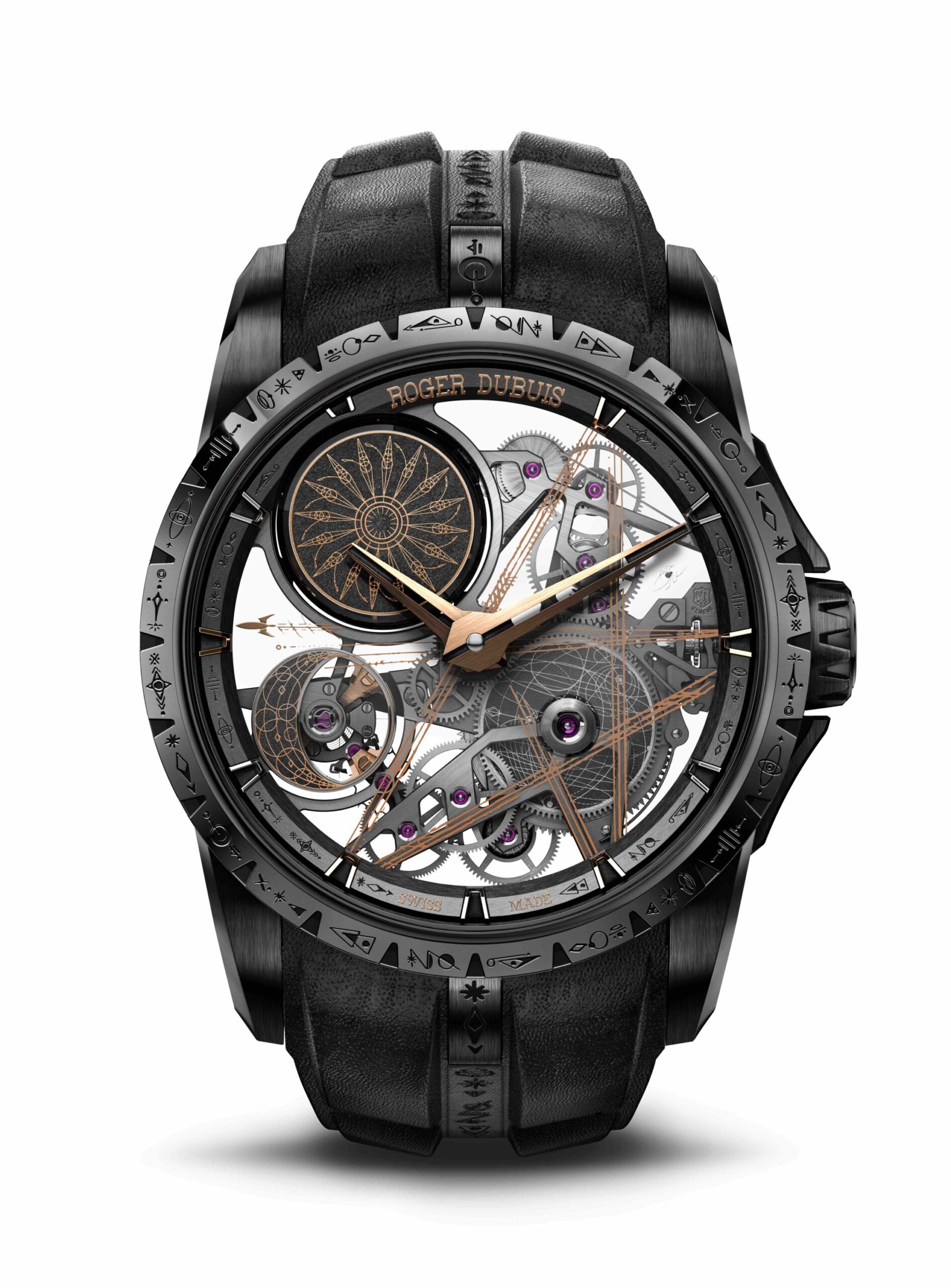 Roger Dubuis Collaborates Again with Tattoo Artist Dr. Woo to Create a Cosmic Version of the Monobalancier