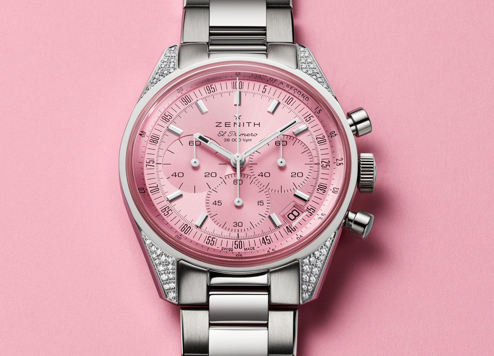 Zenith Donates Unique Chronomaster to Support Breast Cancer Awareness 
