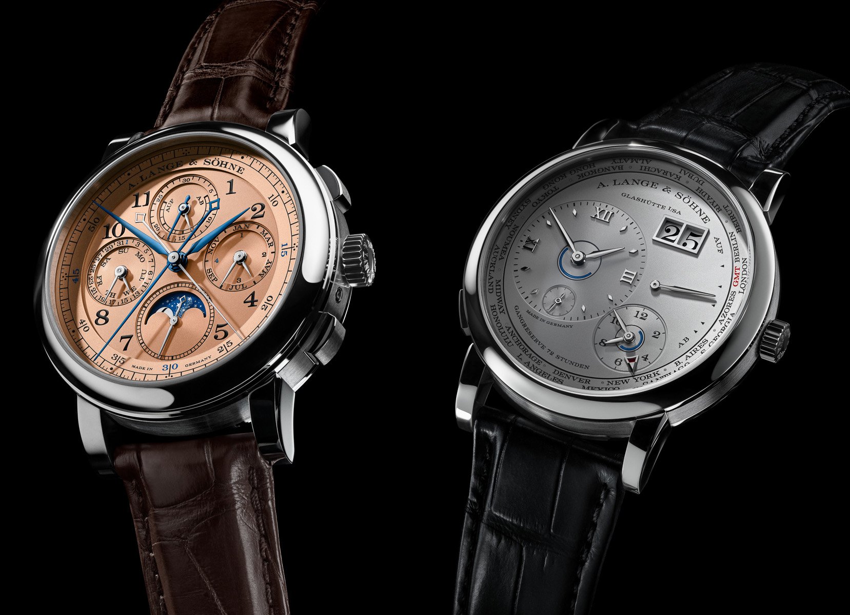 A. Lange & Söhne Adds The 1815 Rattrapante Perpetual Calendar Limited Edition With A Pink Gold Dial To Its Collection