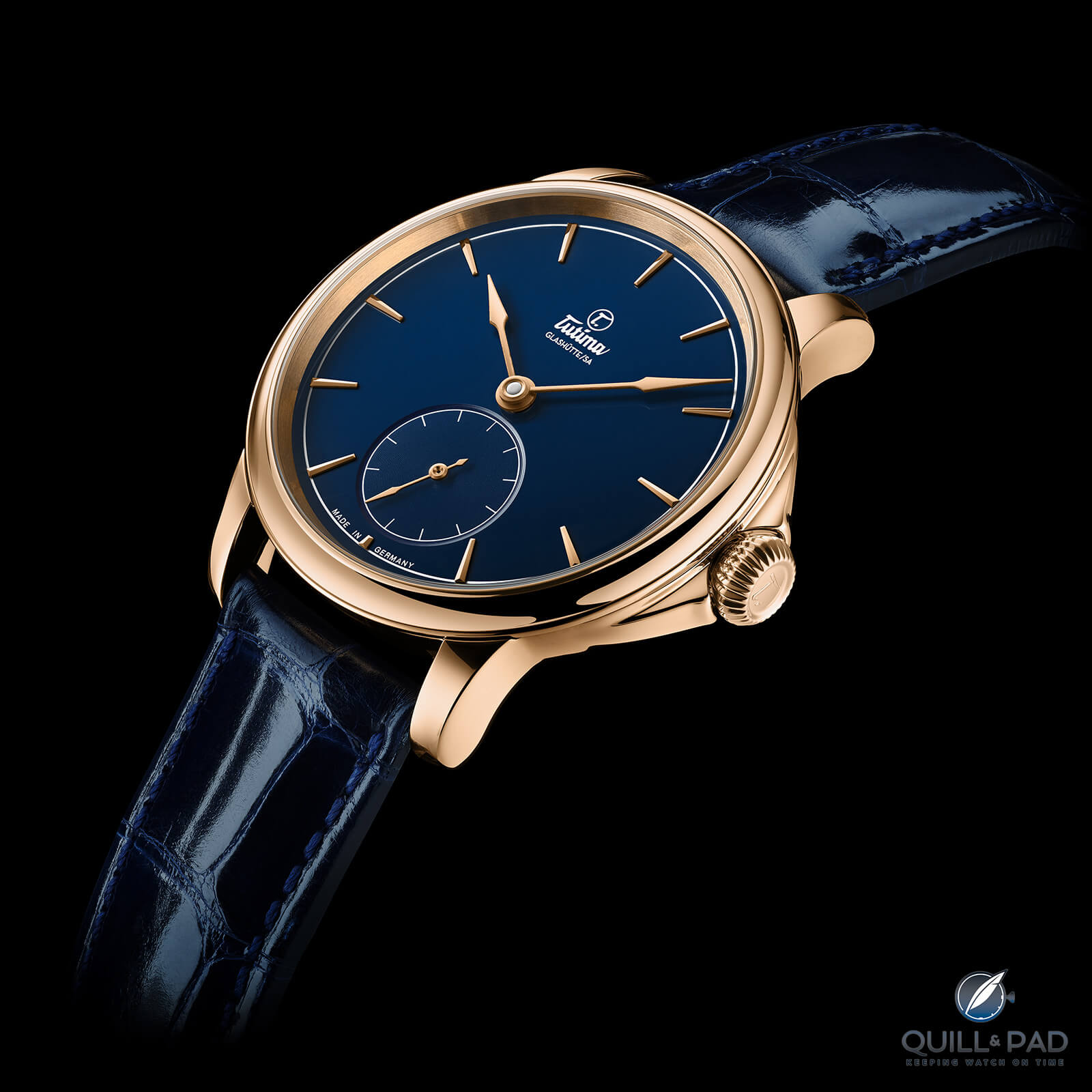 Tutima Patria Small Second Admiral Blue: Perfection in Pink – Reprise