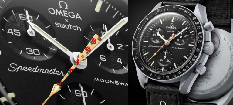Swatch MoonSwatch Moonshine Gold Strawberry Moon Of June Watch