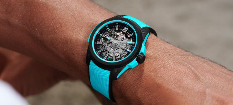 The NORQAIN Independence Wild ONE Skeleton Is The Ultimate Summer Sports Watch