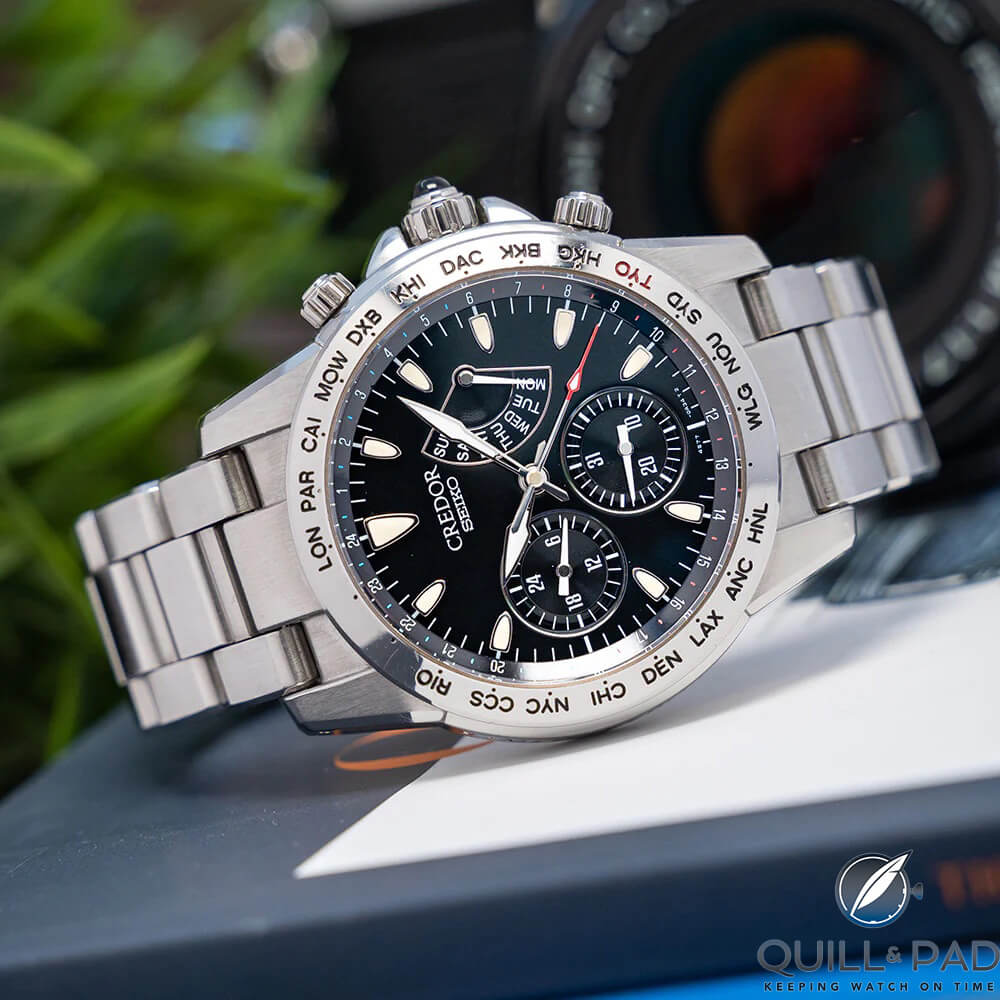 Seiko Credor Kumakawa Worldtimer: a genuine Rolex beater for under ,000