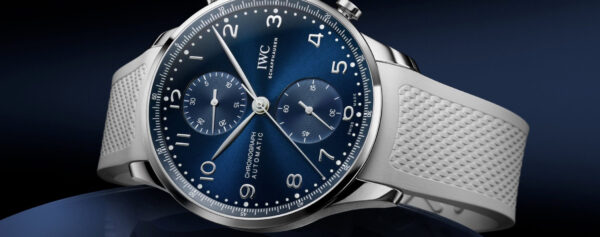 Introducing – The New Colourful Rubber Straps For The Classic IWC Portugieser Chronograph 3716