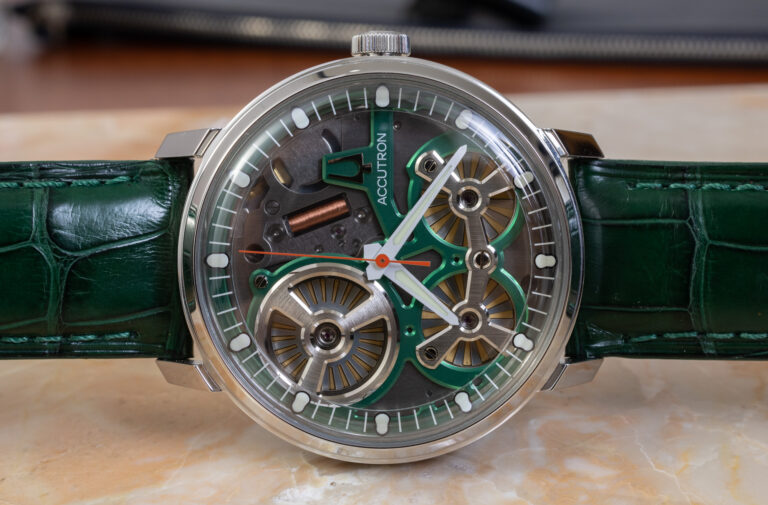 Watch Review: Accutron Spaceview 2020 With Electrostatic Power Generation