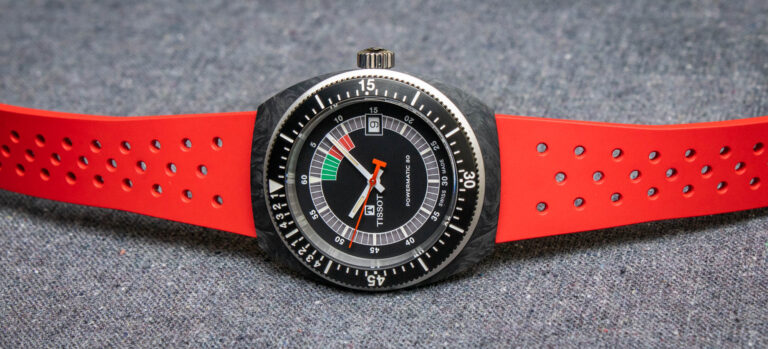Hands-On: Tissot Sideral Forged Carbon Sports Watch
