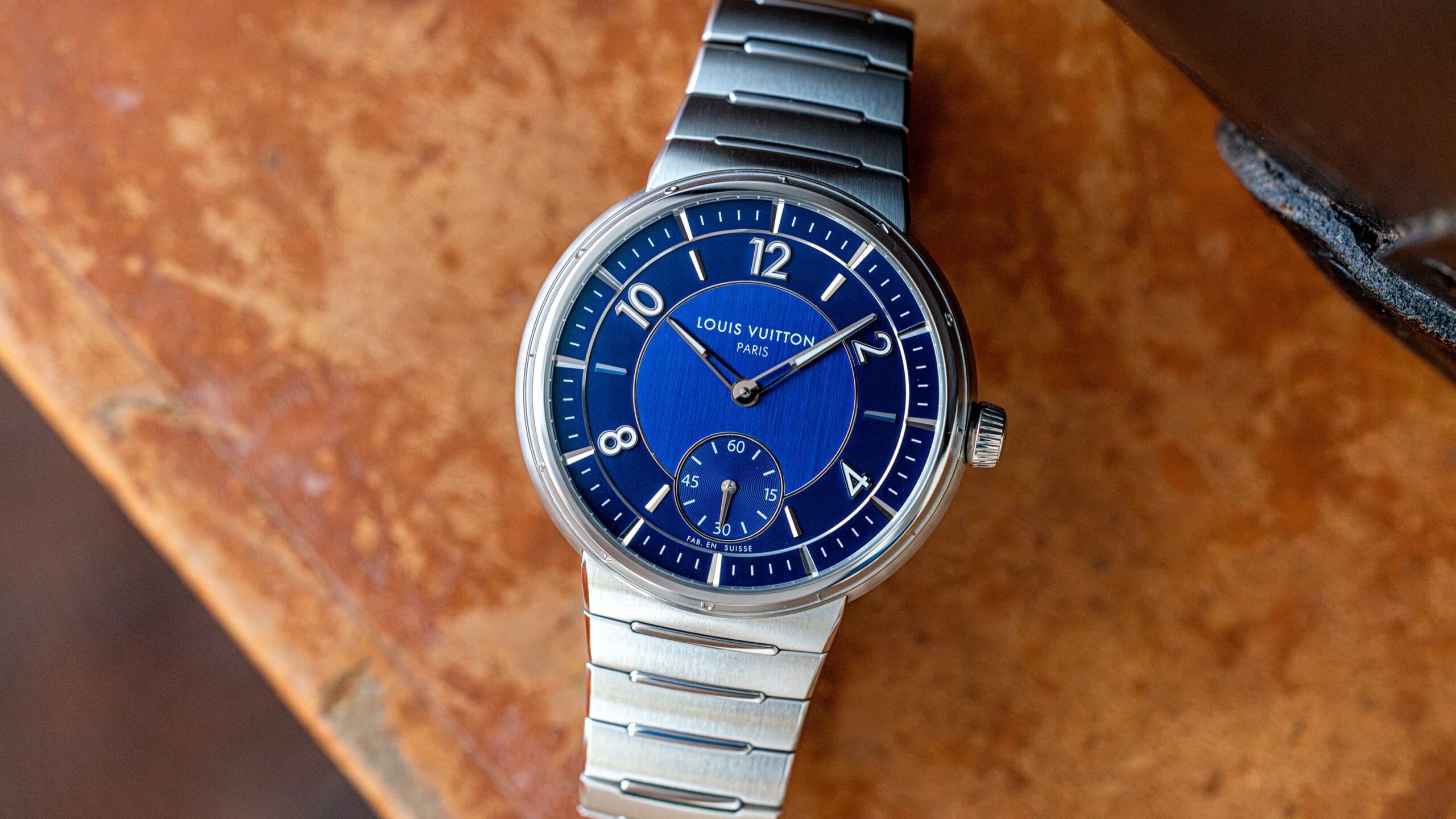 Introducing: The New Louis Vuitton Tambour, Completely Reimagined As An Integrated Steel Sports Watch (Video)