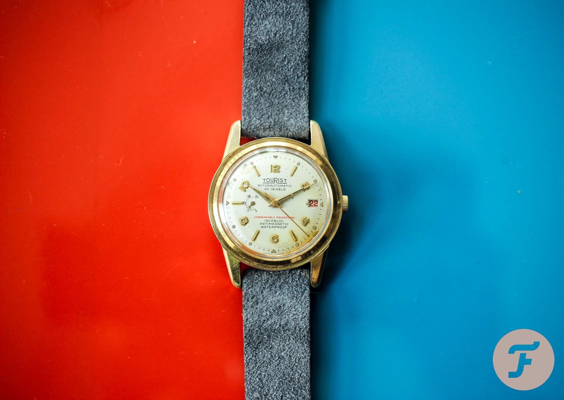#TBT The Pumped-Up Tourist RotorAutomatic With A Felsa F760 Movement