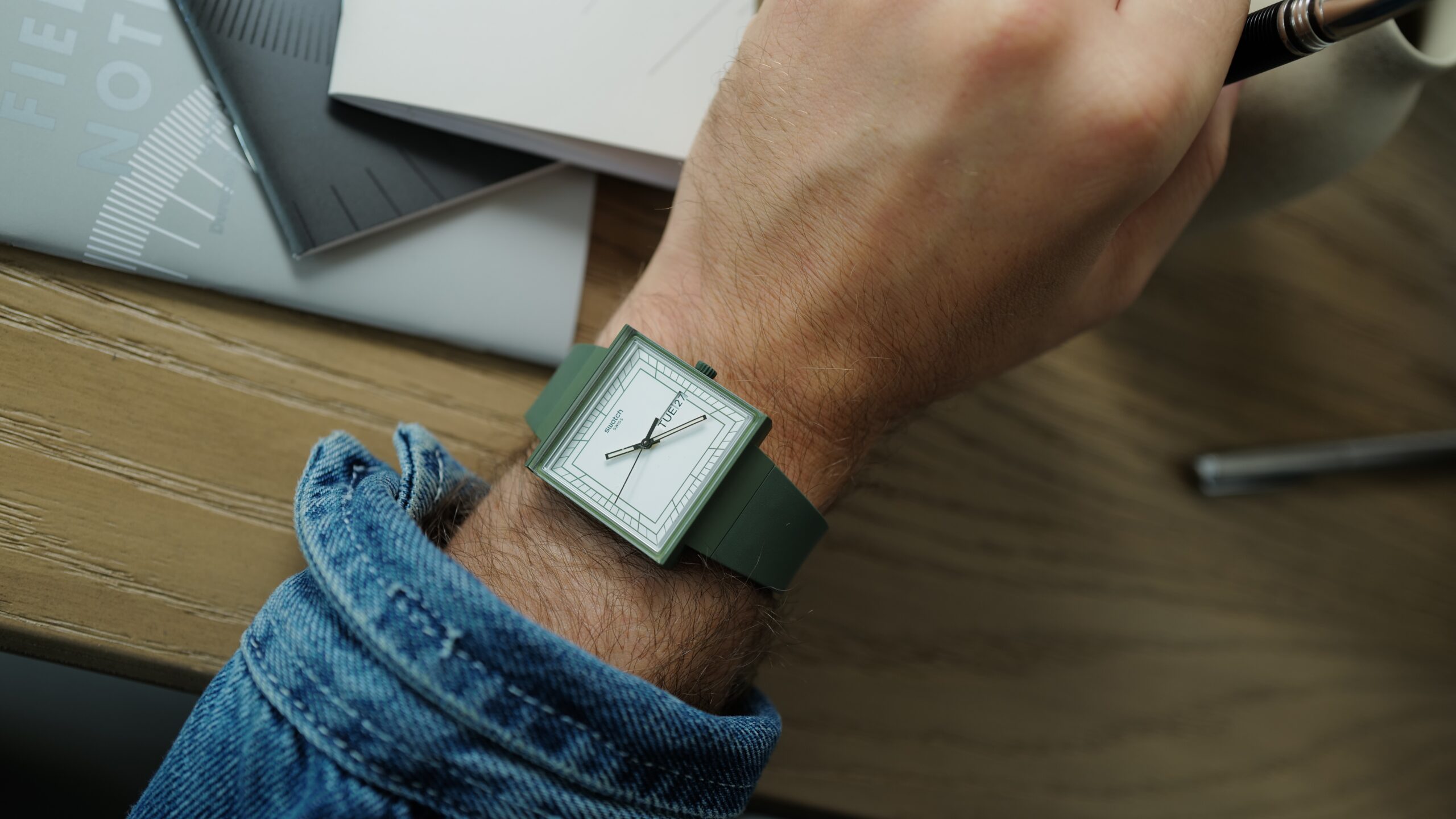 Introducing: The New Swatch Bioceramic What If? Collection Imagines An Alternate 1980s At Under 0 (Live Pics)