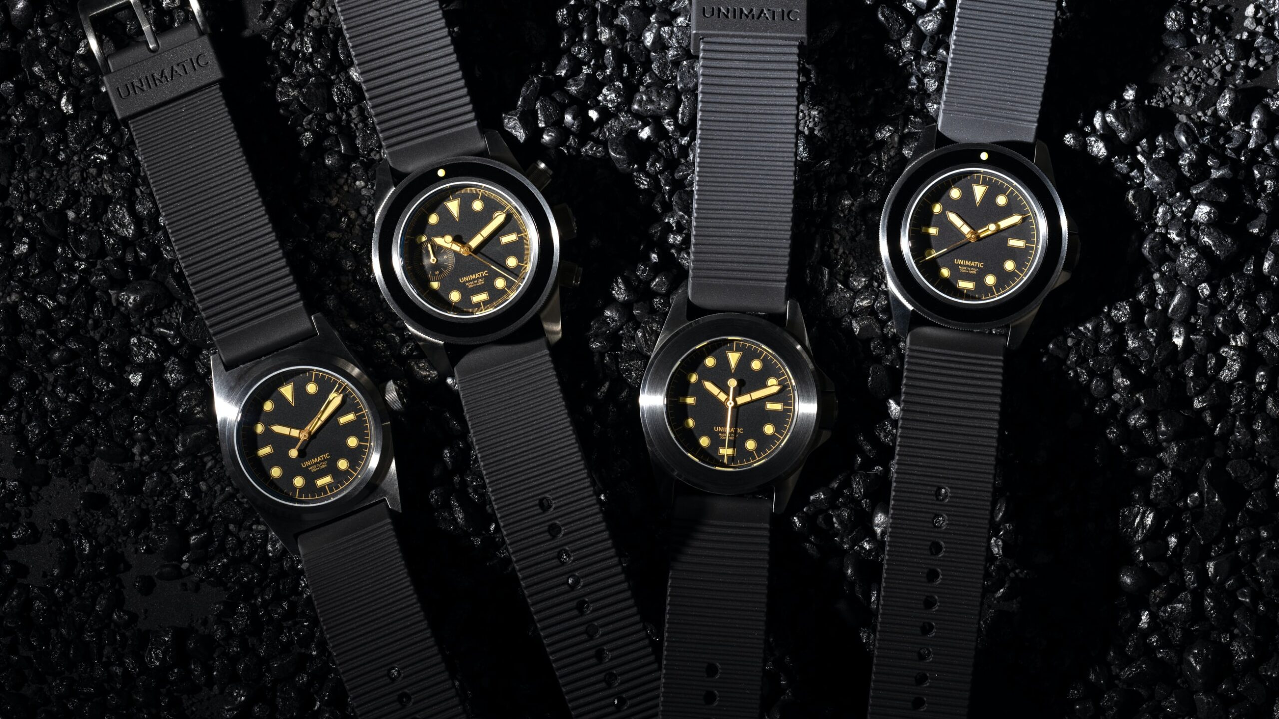 Introducing: The Unimatic Series 8, Now In Black (Live Pics)