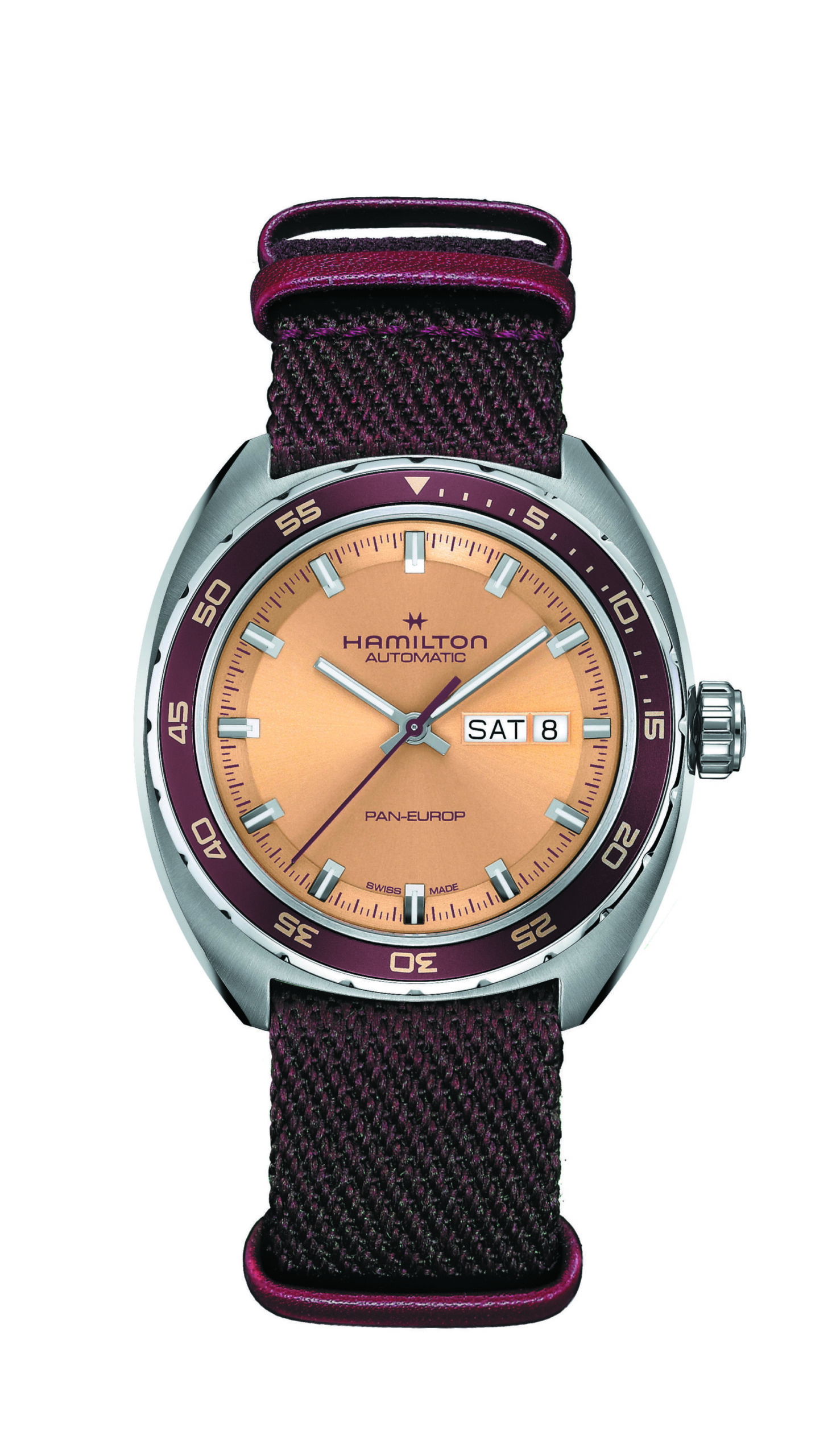 Flying Colors: Hamilton Introduces New Executions of Pan Europ Automatic