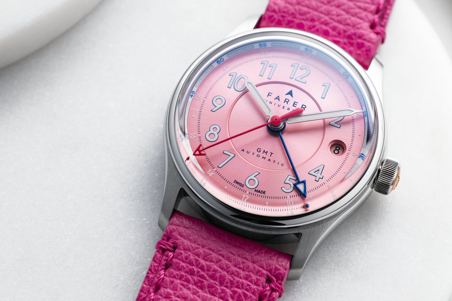 Six Hot Barbie Pink Watches From Farer, Oris, Zenith, And More