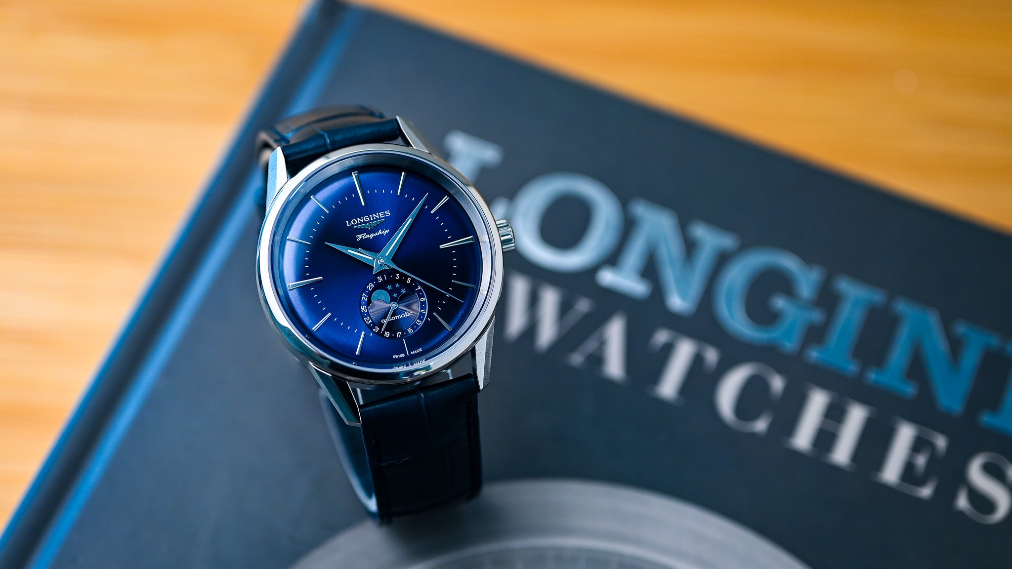 Hands-On: The Longines Flagship Heritage, Now With A Moonphase