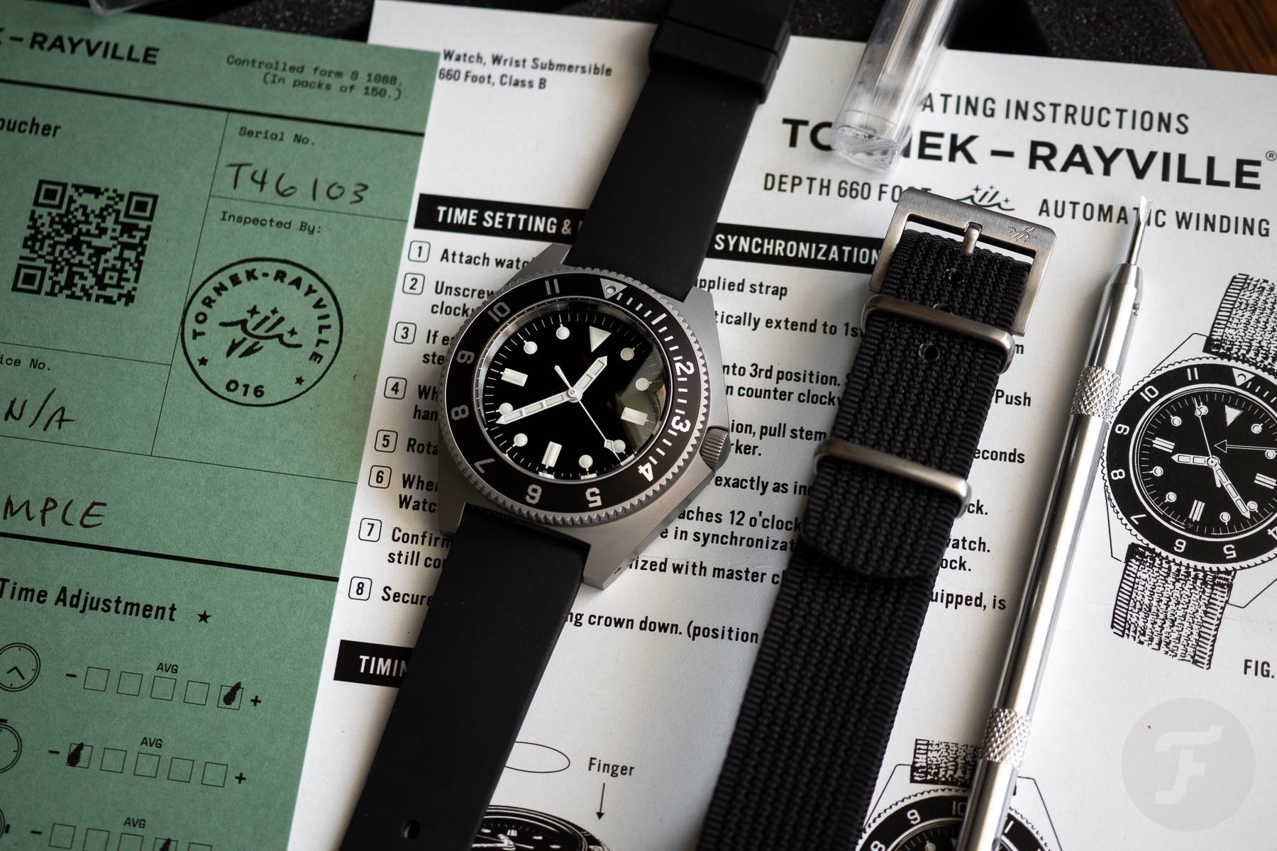 Hands-On: The Tornek-Rayville Paradive G3 Type I TR-50717