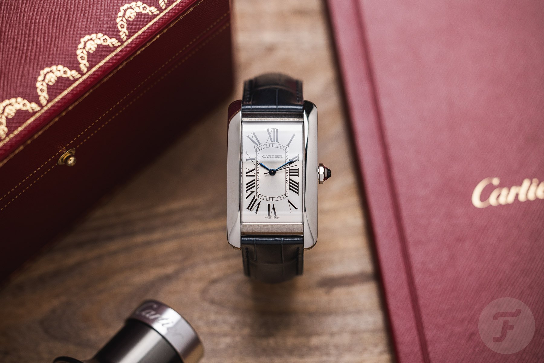 Hands-On With The 2023 Cartier Tank Américaine Large Model In Steel