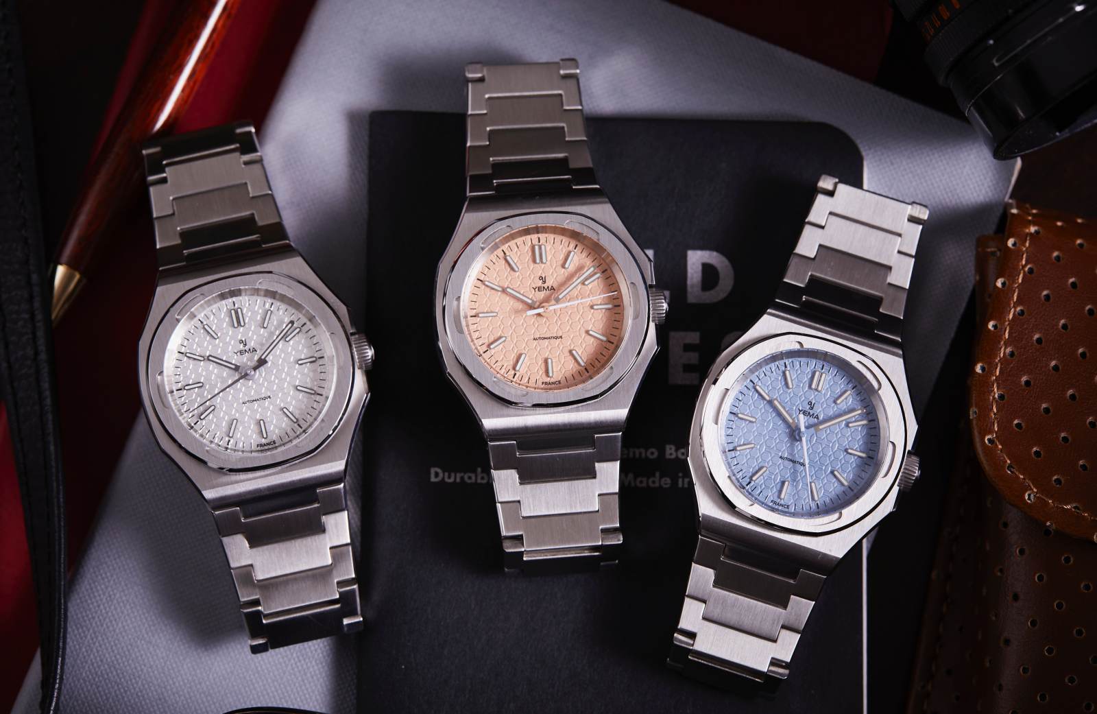 HANDS-ON: The Yema Urban Traveller delivers integrated-bracelet watches in a soft palette of summery dials