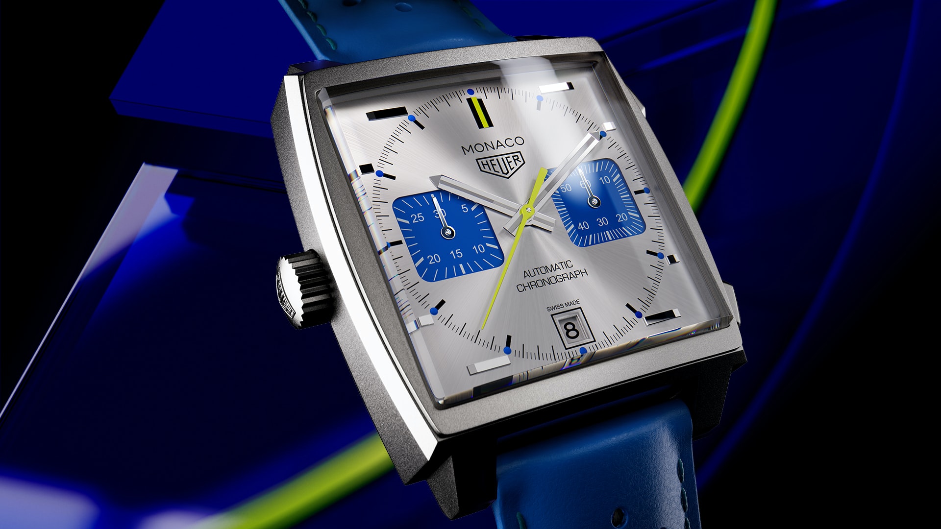 Introducing: TAG Heuer Monaco Chronograph Racing Blue Limited Edition