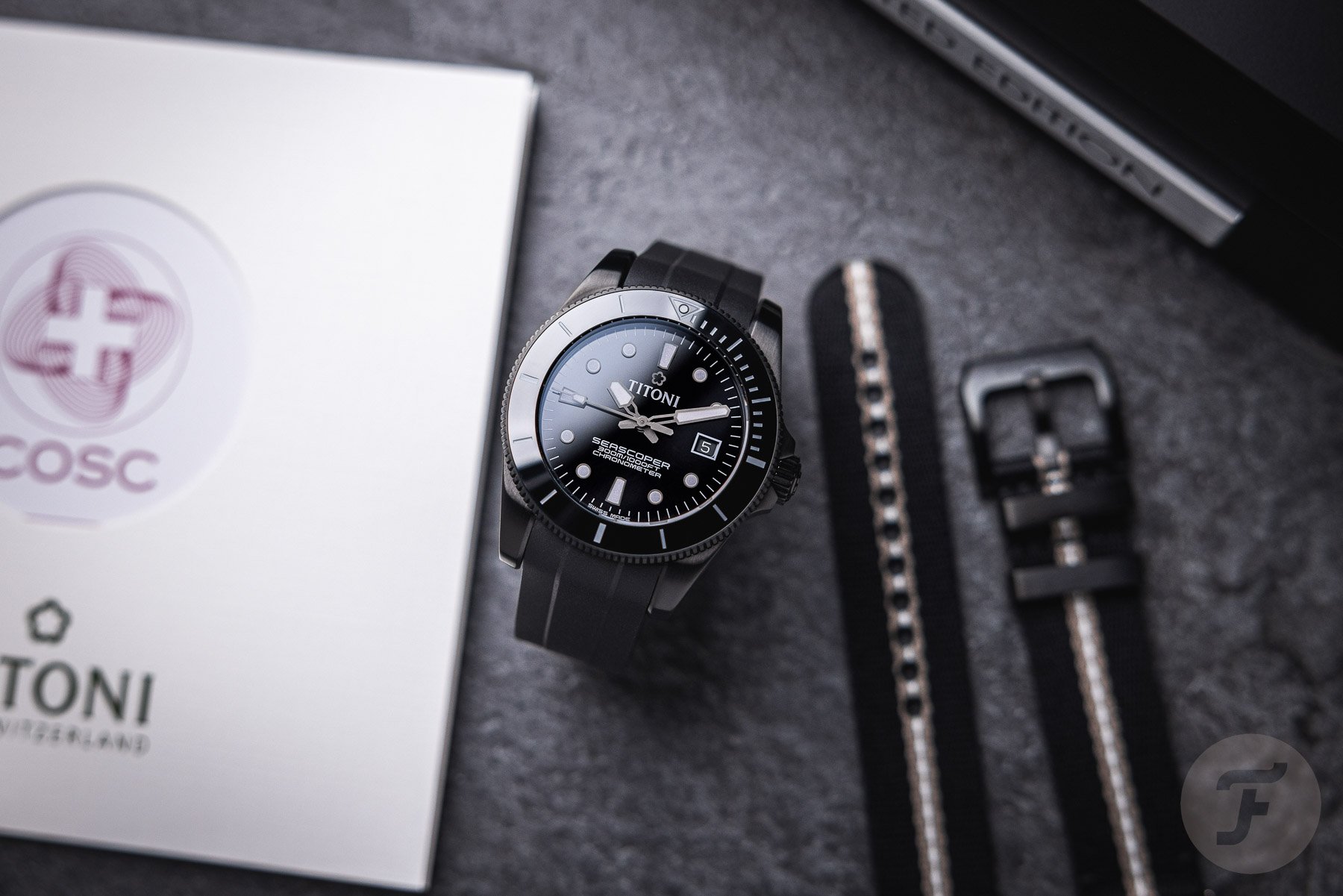 Hands-On: The New Titoni Seascoper 300 DLC Black And Color Block Editions