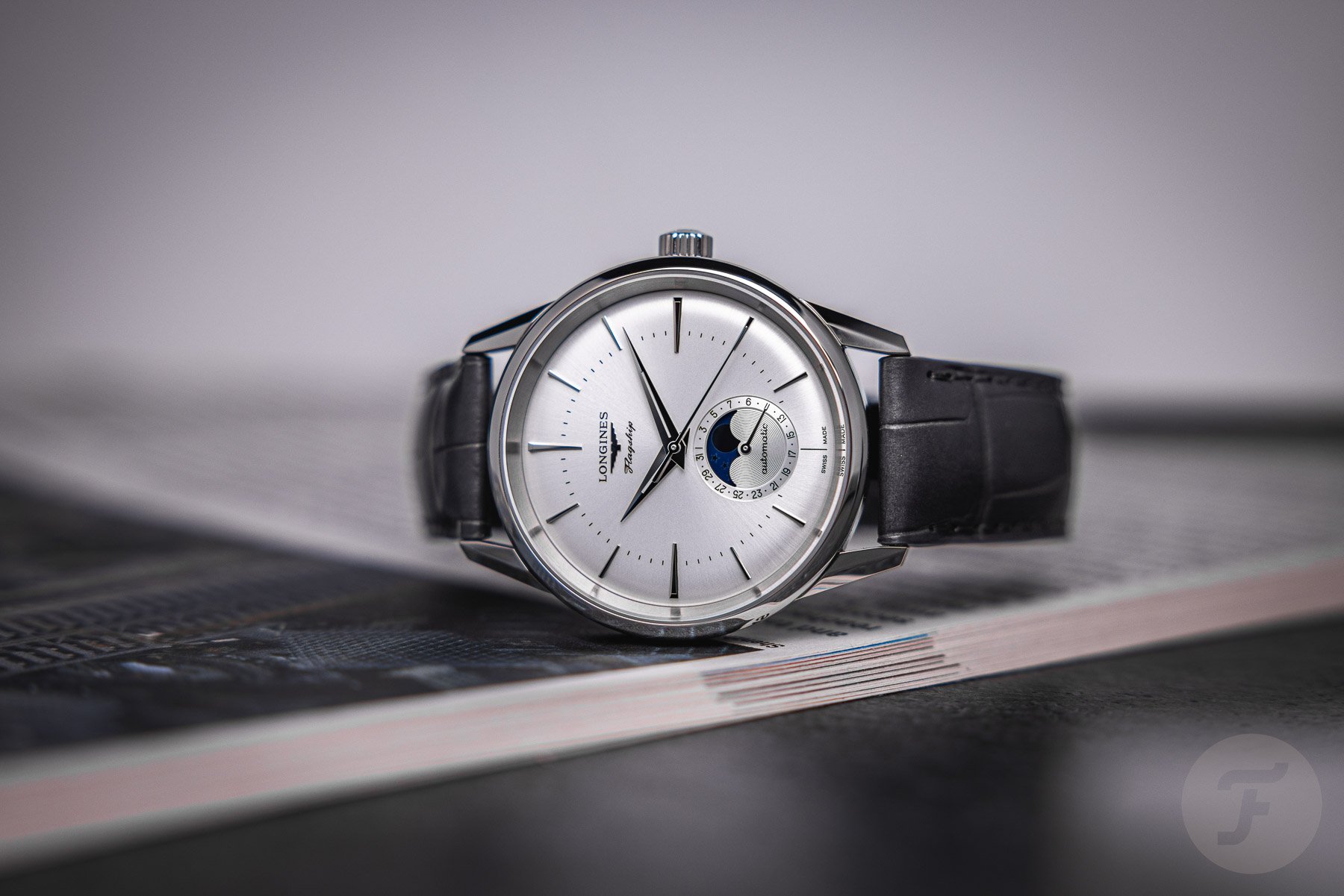 Introducing The 38.5mm Longines Flagship Heritage Moonphase