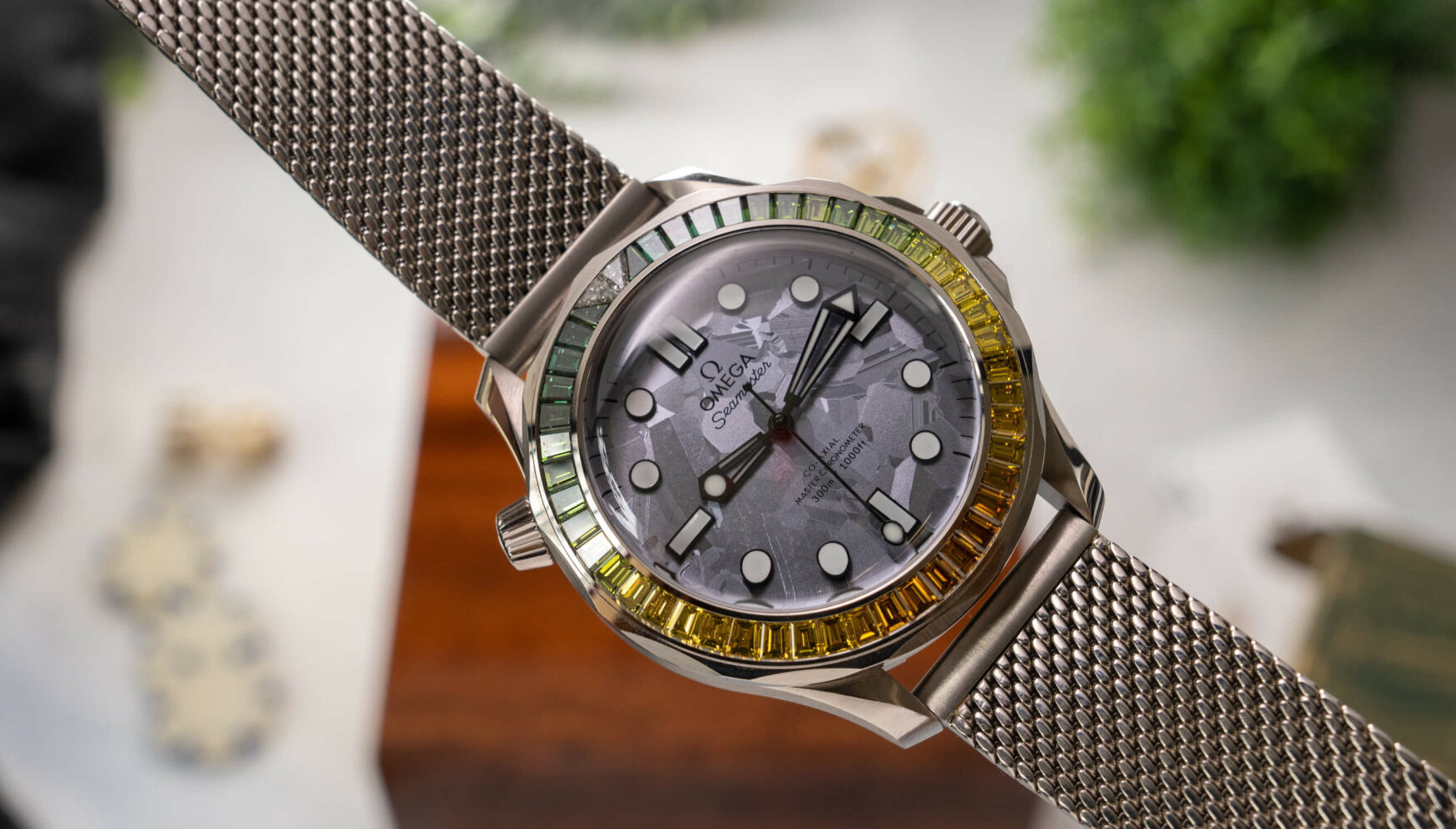 HANDS-ON: The Omega Seamaster 300M Diver 60 Years of James Bond Edition in Canopus gold is for the Bond villains