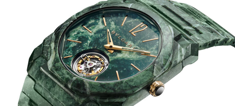 Bulgari Octo Finissimo Tourbillon Watch In Marble For Only Watch 2023