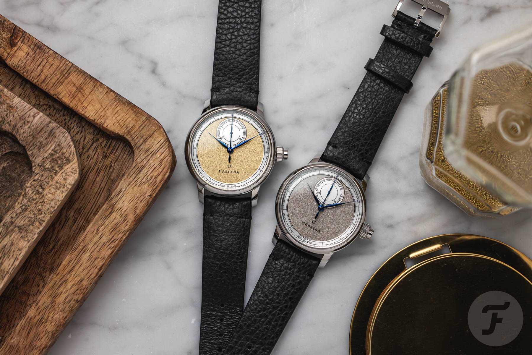 Hands-On: The New Le Chronographe Monopoussoir Louis Erard × Massena LAB Watches