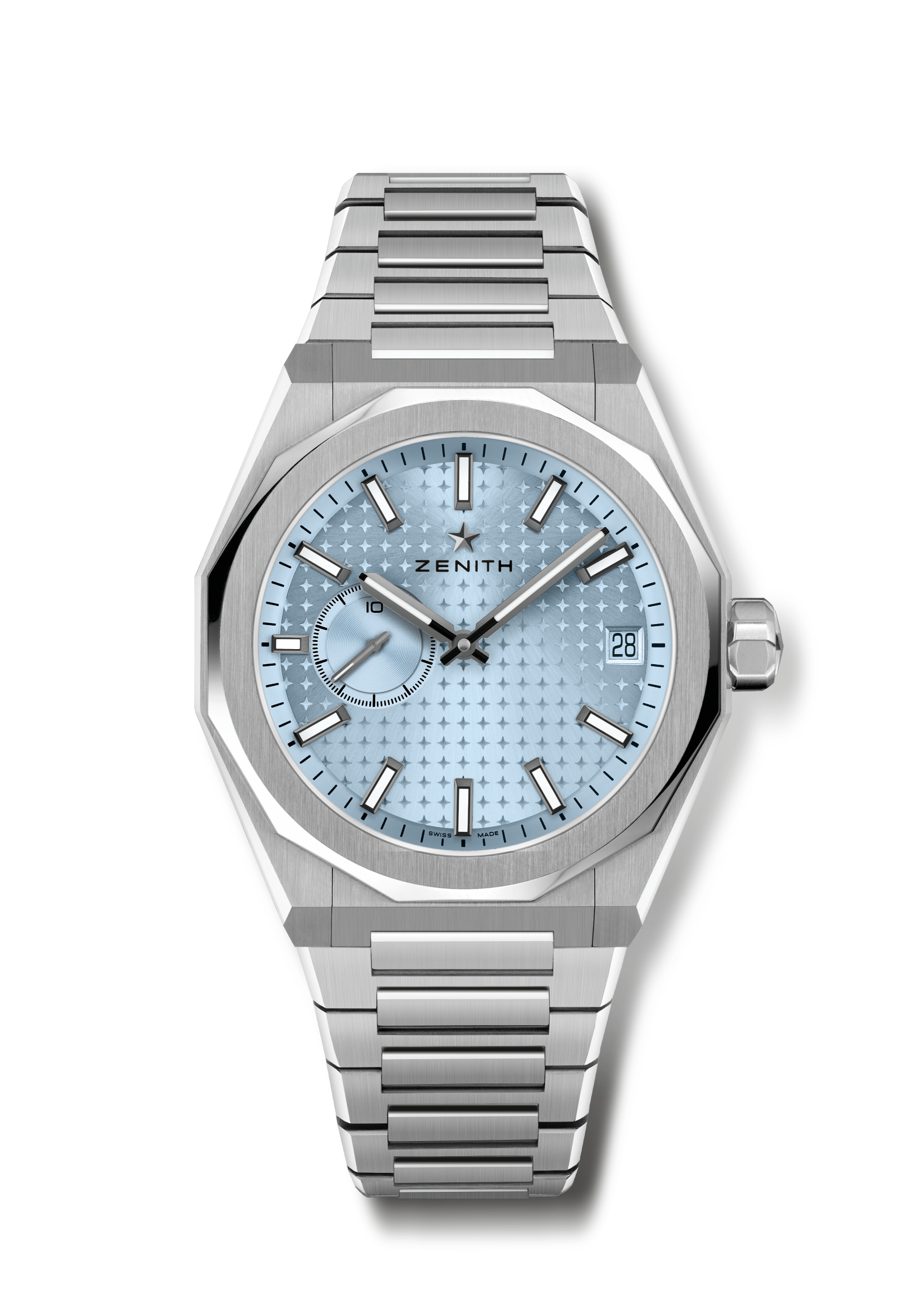 Zenith Extends Defy Skyline Collection with Ice Blue Dials