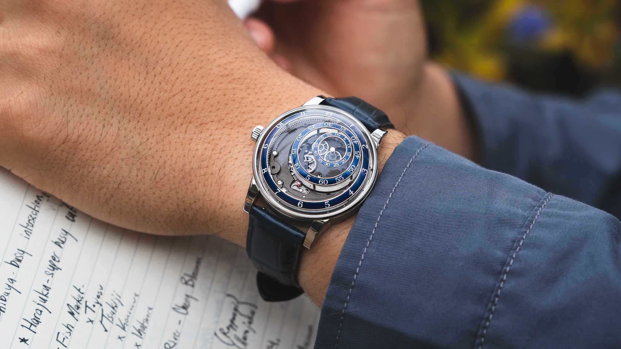 A Week On The Wrist: Look Ma, No Hands: The Mesmerizing Trilobe Une Folle Journée