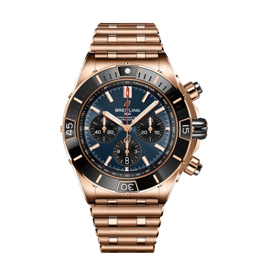 A Closer Look At Breitling’s Super Chronomat B01 44 US Edition And Motorcycle Collars