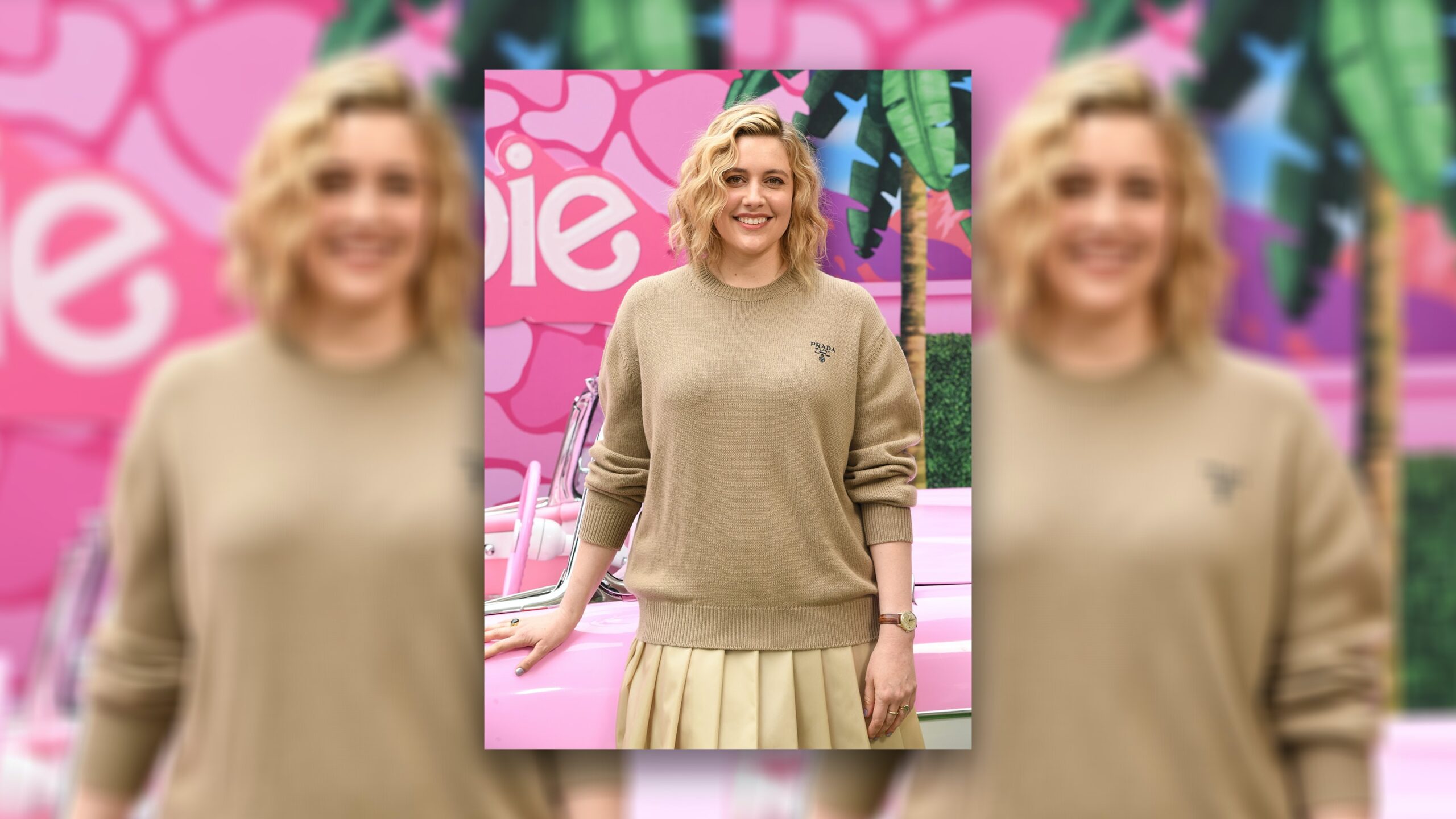 Watch Spotting: ‘Barbie’ Director Greta Gerwig Wearing A Vintage Movado On The Pink Carpet