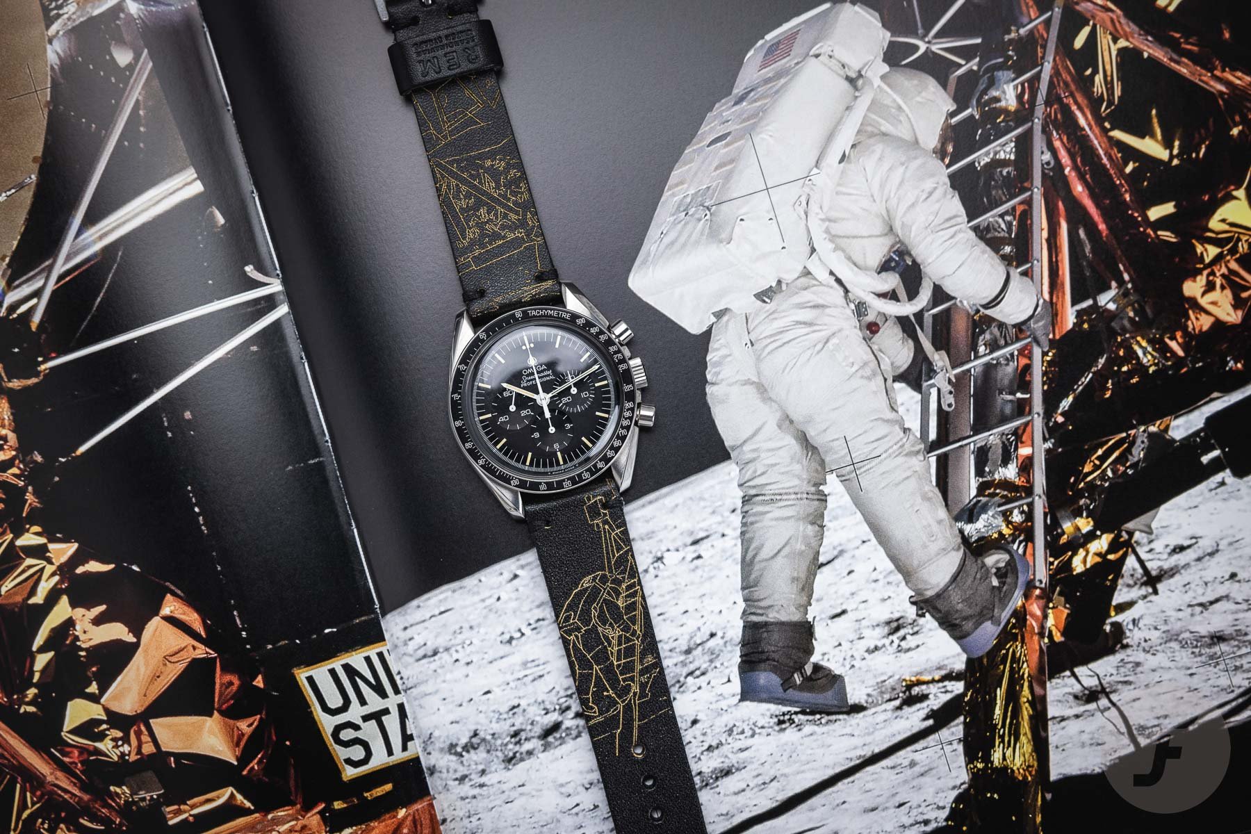 The Seventh Fratello × REM Straps For The Speedmaster: The Eagle Has Landed