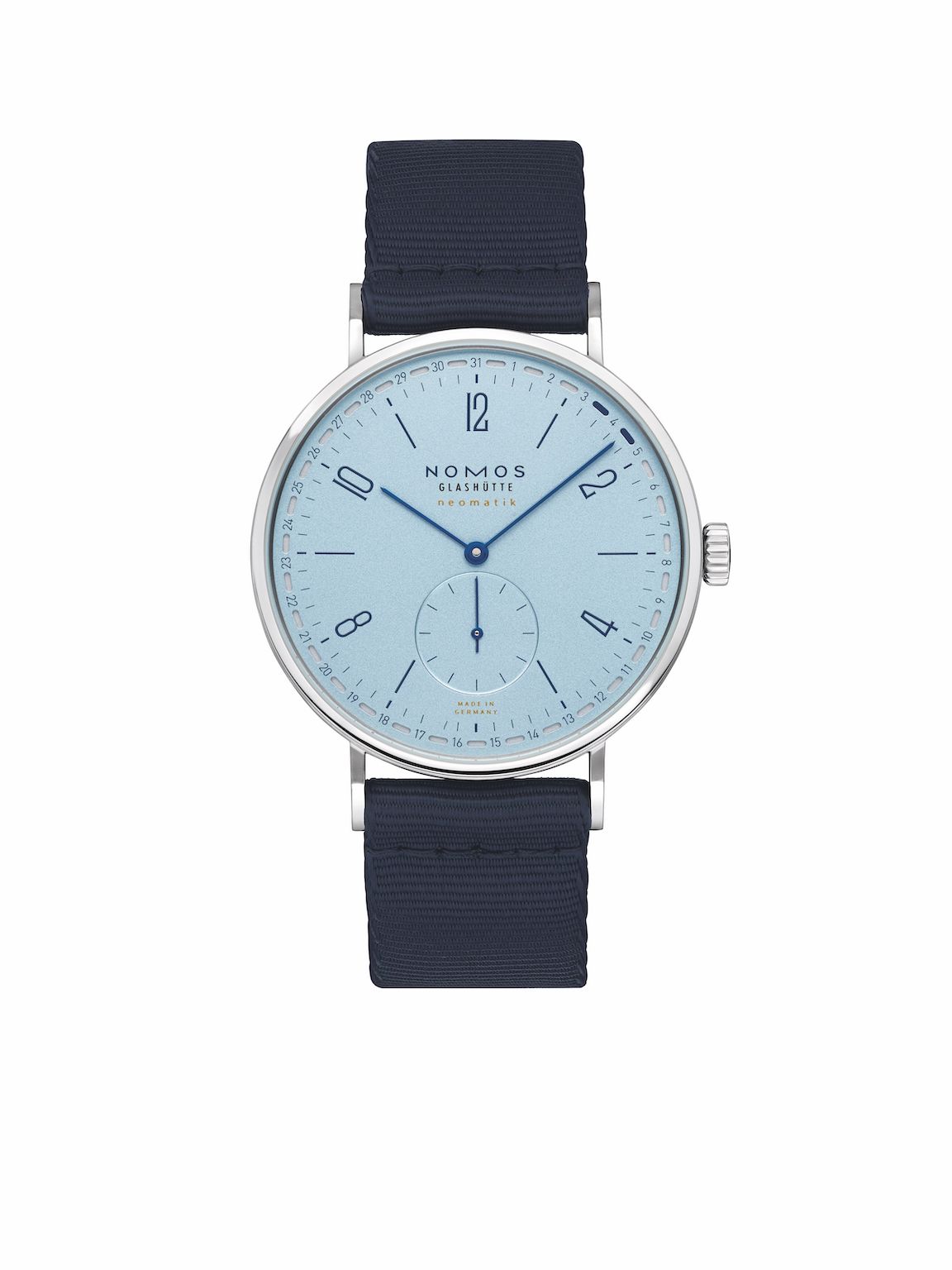 Wempe Celebrates Nomos Partnership with Icy Blue Tangente 