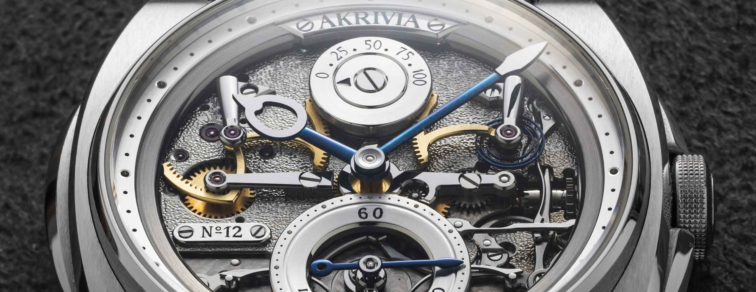 Among the top lots of the Hart Davis Hart Watch Auction is the first Akrivia timepiece ever to go under the hammer
