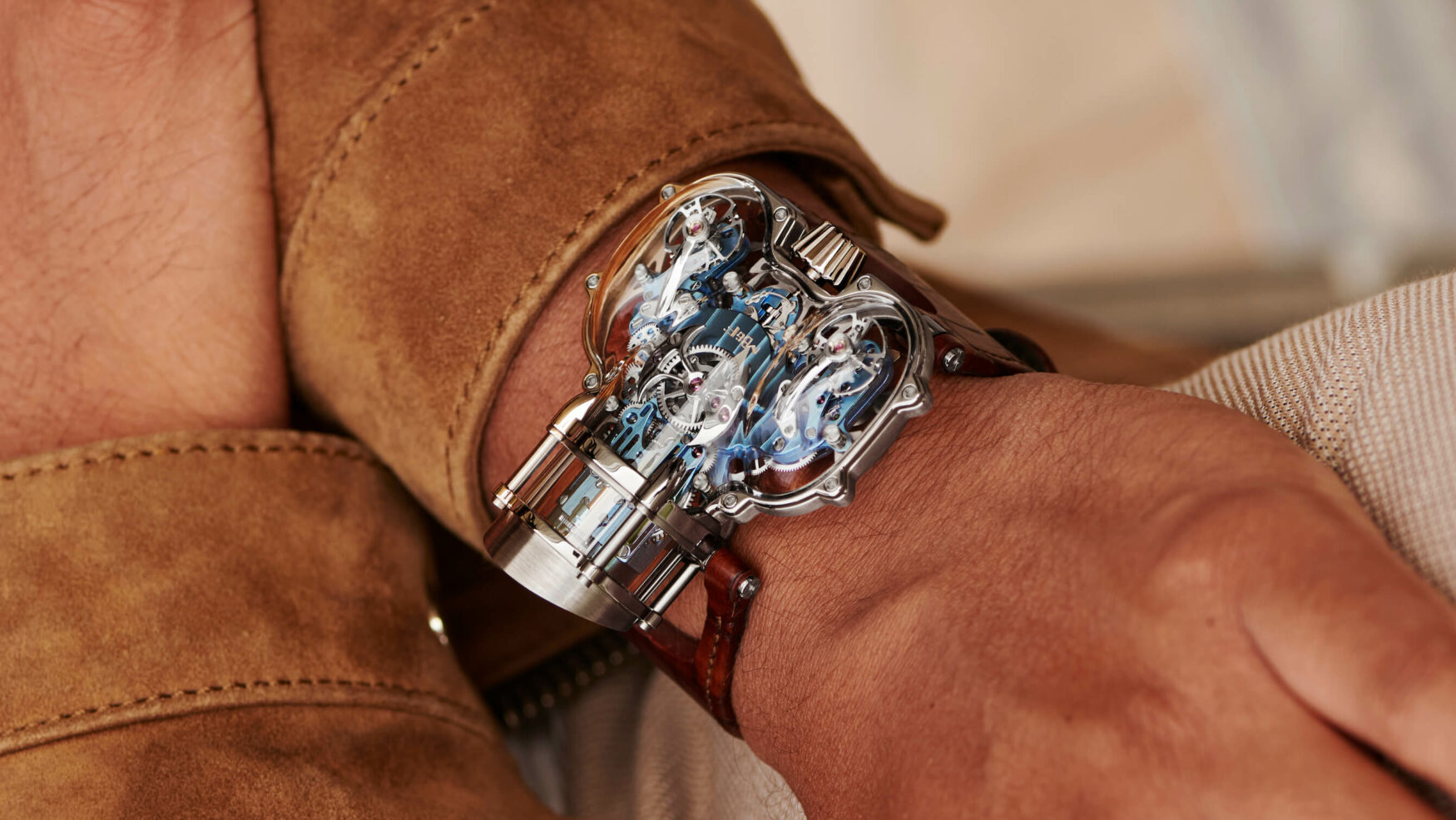 The new MB&F HM9 Sapphire Vision bare all with full transparency and new colours