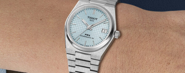 Introducing – The Ultra-Cool Tissot PRX Powermatic 80 Ice-Blue, Now In 35mm