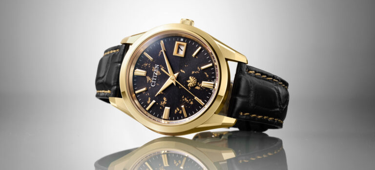 New Release: The Citizen AQ4103-16E Black Washi Paper Dial Limited-Edition Watch