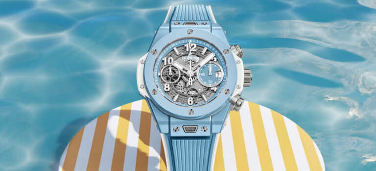 New Release: Hublot Big Bang Unico Sky Blue Ceramic Watch