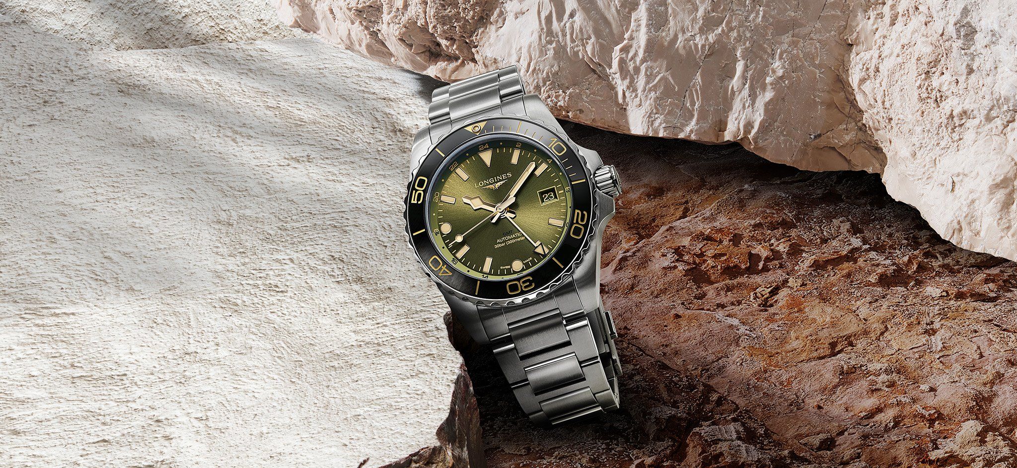 The new Longines HydroConquest GMT, in four versions