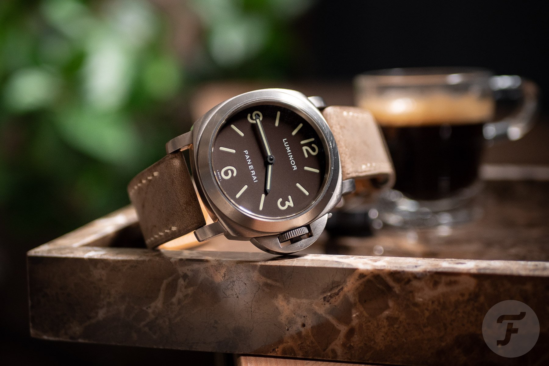Monday Morning Watches: A Titanium Panerai With A Delicious Coffee-Brown Dial