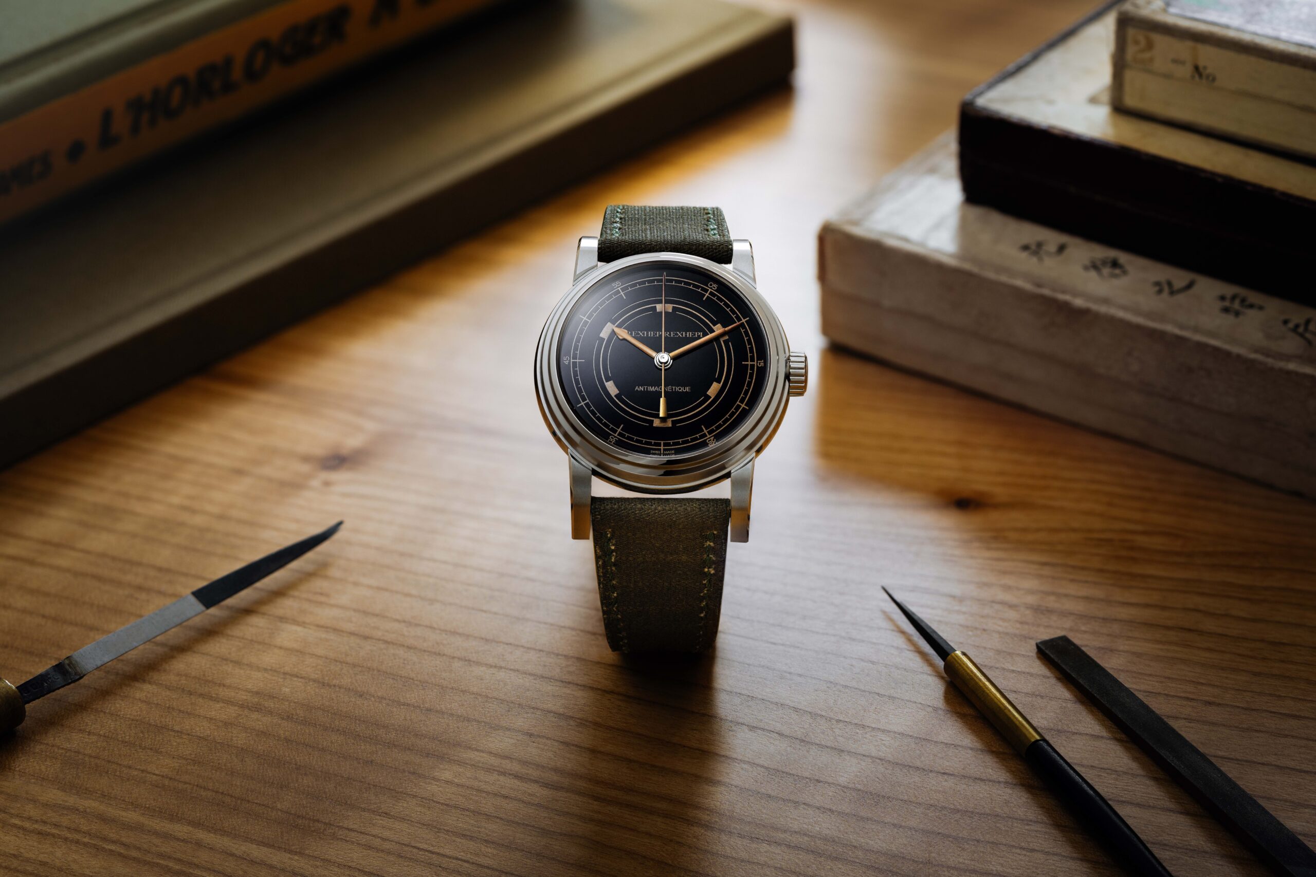 Introducing: Rexhep Rexhepi Chronomètre Antimagnétique For Only Watch