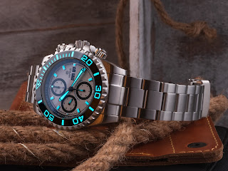 DEEP BLUE Master Chrono 7750 AUTO DIVER