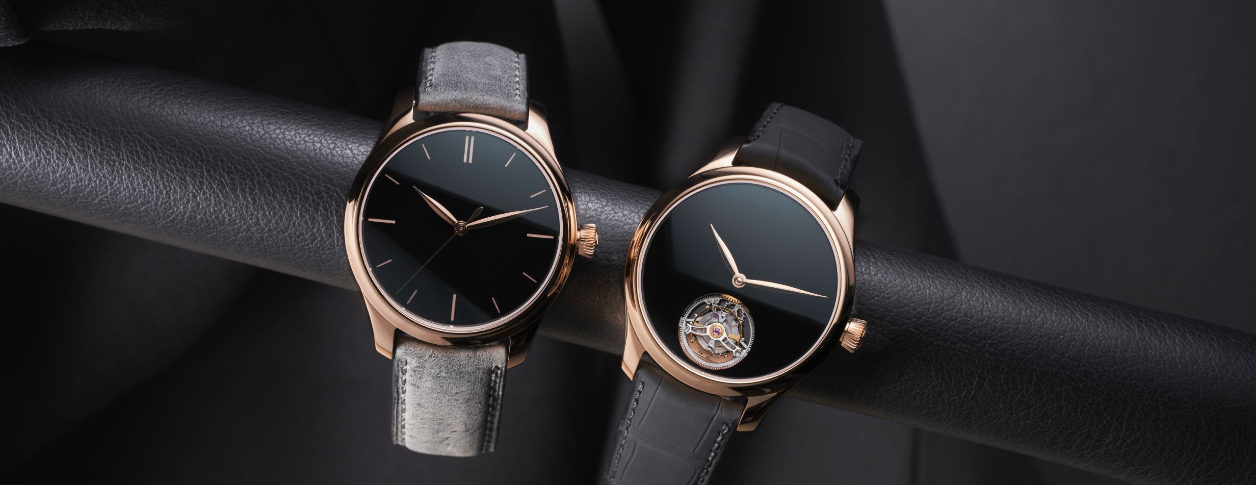 Geneva Watch Days 2023: H. Moser & Cie Cloaks New Endeavour Models in Vantablack®
