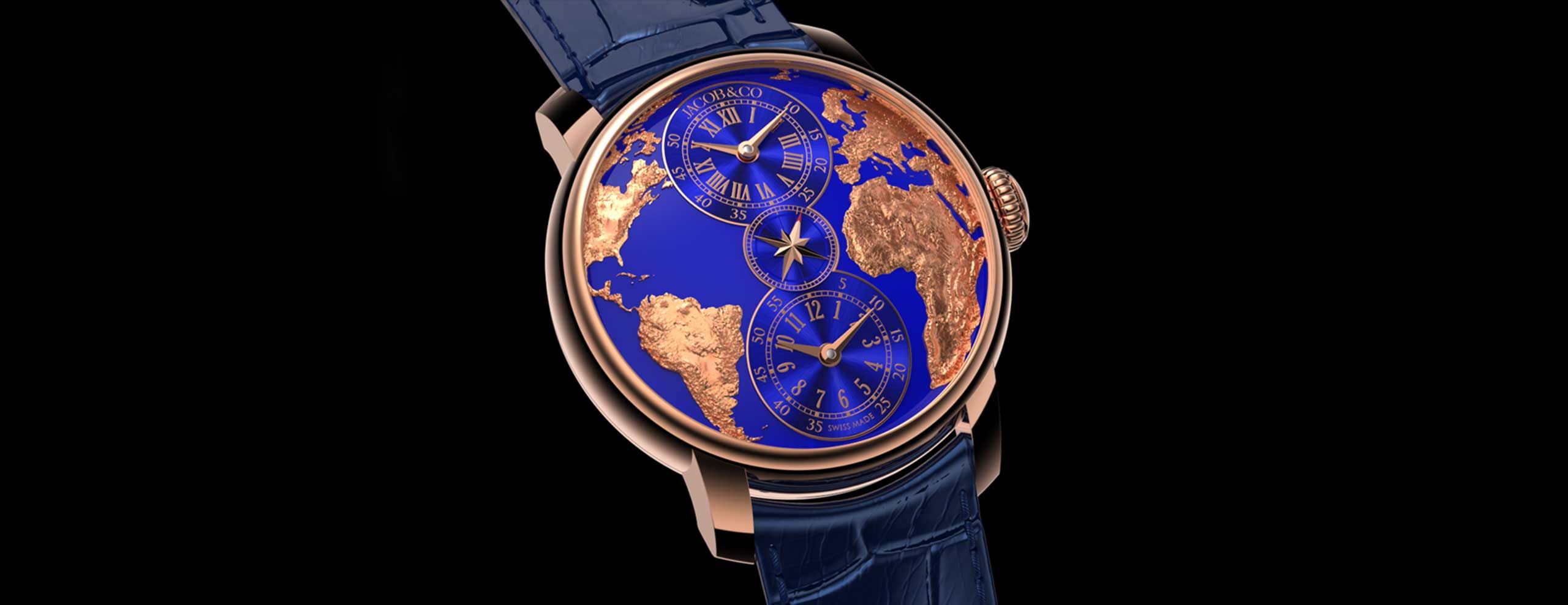 ‘The World Is Yours’ Dual Time Zone by Jacob & Co. is a Tribute to an Arabov Family Heirloom
