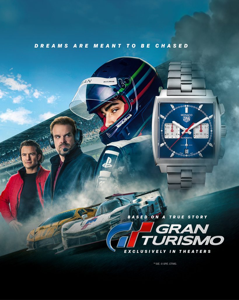 TAG Heuer Unveils Monaco Racing Blue,  Stars In Gran Turismo: Based On A True Story