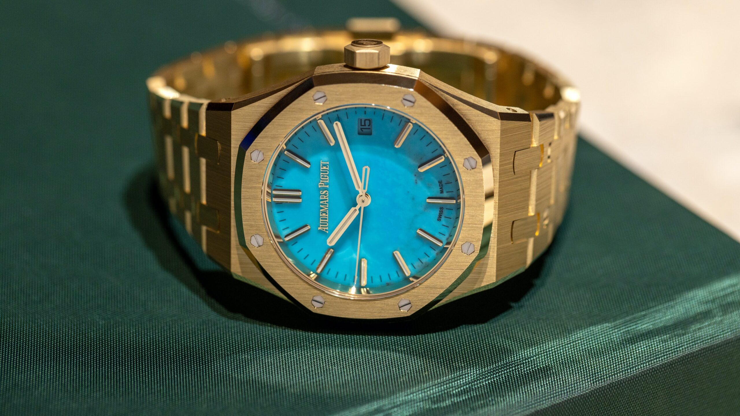 Hands-On: A 37mm Royal Oak With Turquoise Dial Hits All The Right Notes For Our Style Editor