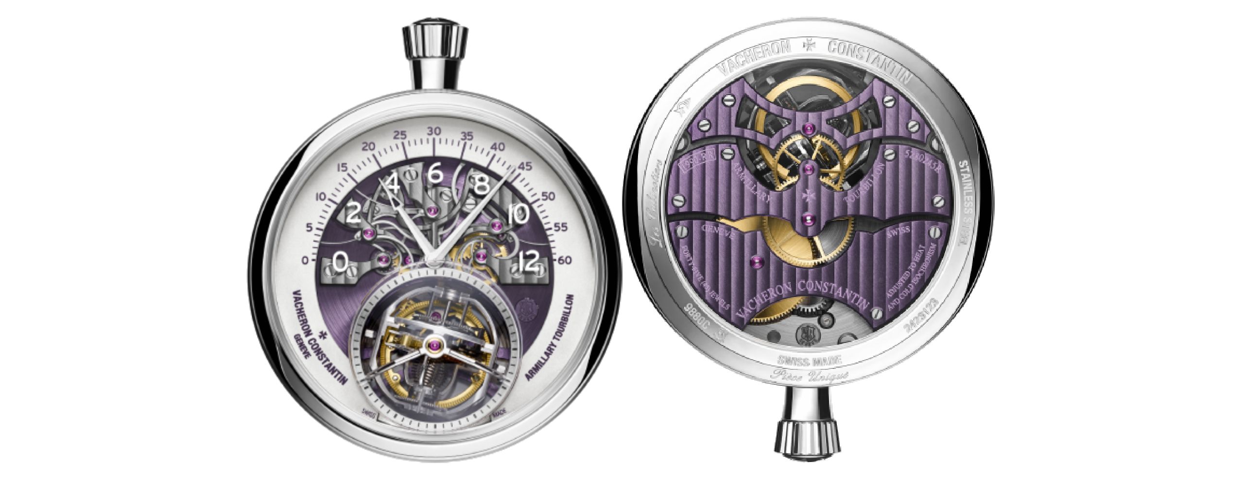 Vacheron Constantin Designed an Exclusive Armillary Tourbillon for the Rolls-Royce Amethyst Droptail